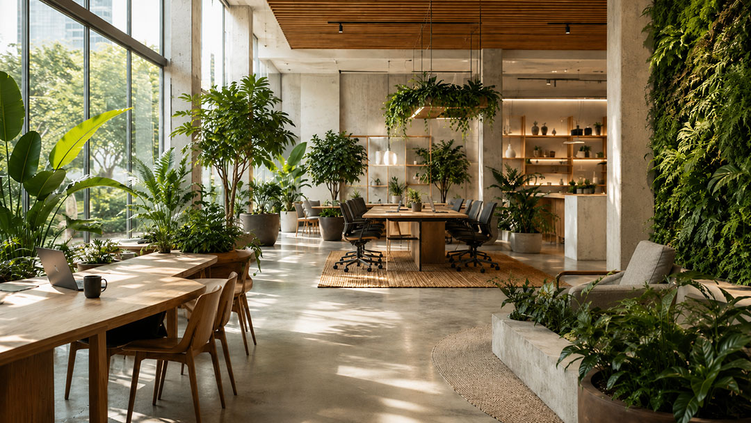 Biophilic Design in the Workplace: What It Is and Why It Works